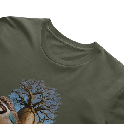Madagascar Long-tailed Ground Roller T-Shirt Mens