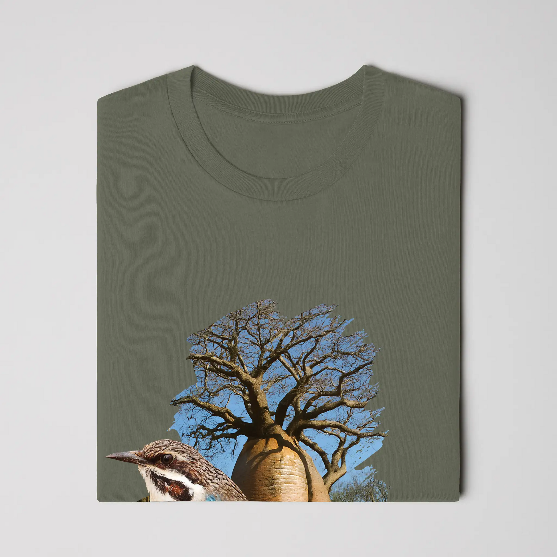 Madagascar Long-tailed Ground Roller T-Shirt Mens