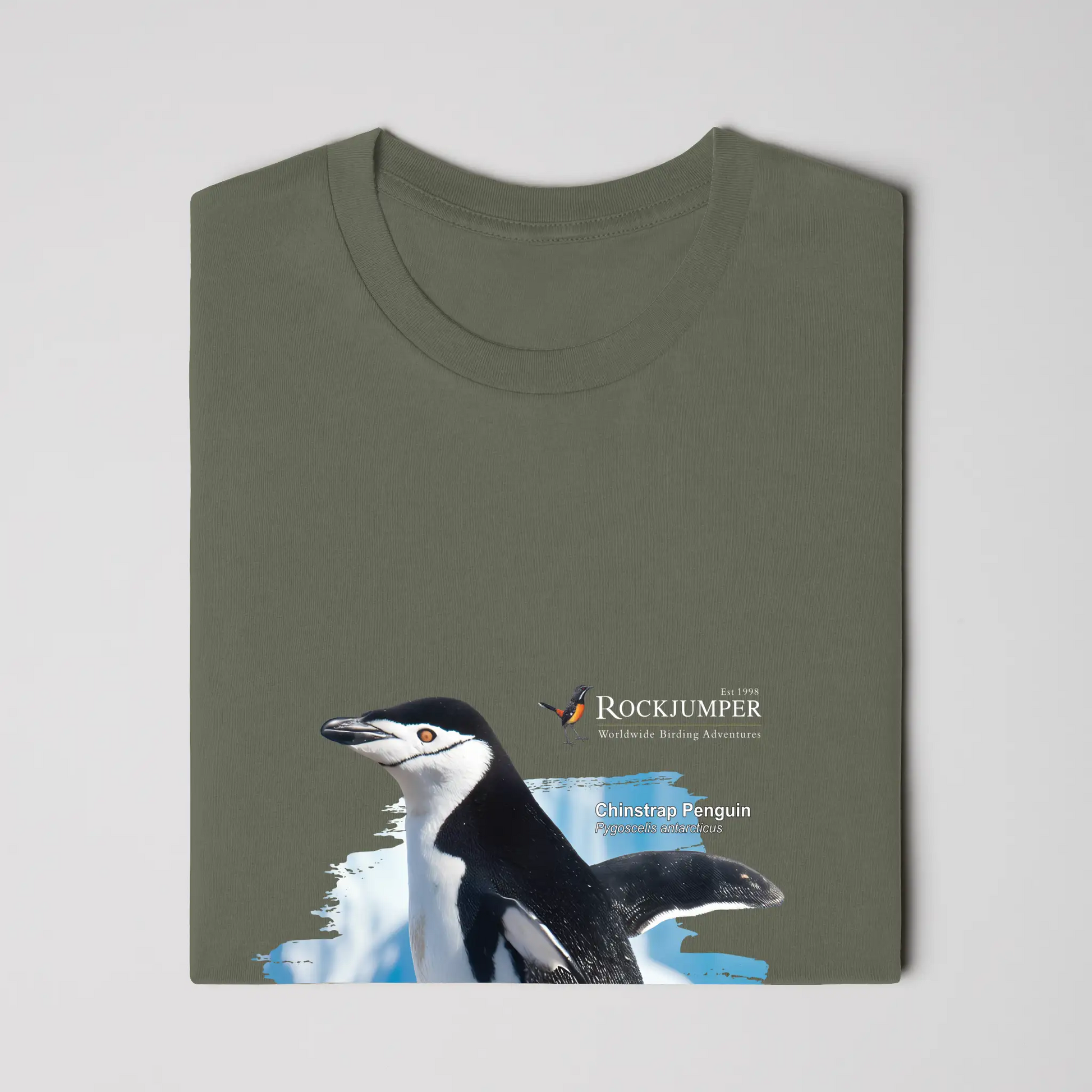 Antarctica Chinstrap Penguin T-Shirt Mens
