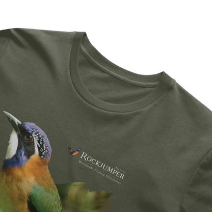 Madagascar Pitta-like Ground Roller T-Shirt Mens
