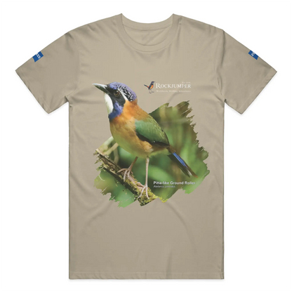 Madagascar Pitta-like Ground Roller T-Shirt Mens